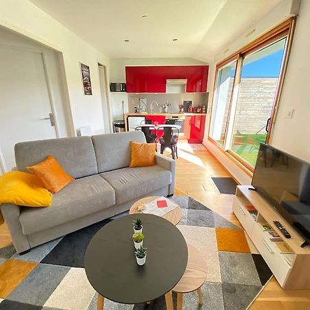 Grand Studio, Belle Terrasse Avec Vue Nantes Bagian luar foto