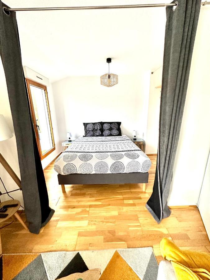 Grand Studio, Belle Terrasse Avec Vue Nantes Bagian luar foto