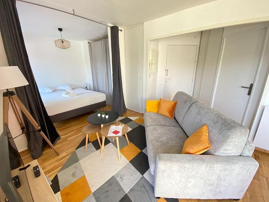 Grand Studio, Belle Terrasse Avec Vue Nantes Bagian luar foto